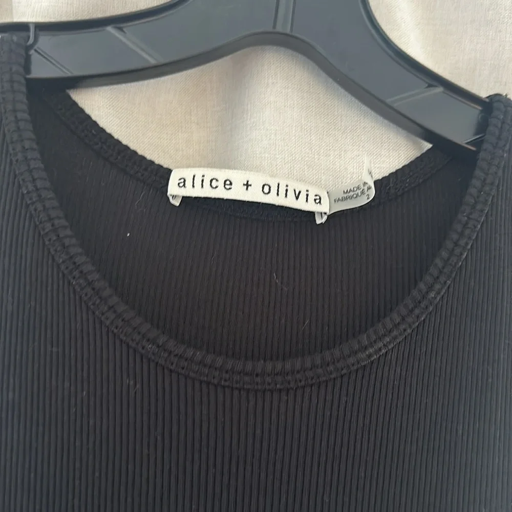 Alice + Olivia Pania Sleeveless Maxi Slit Side Dress - Picture 3 of 4